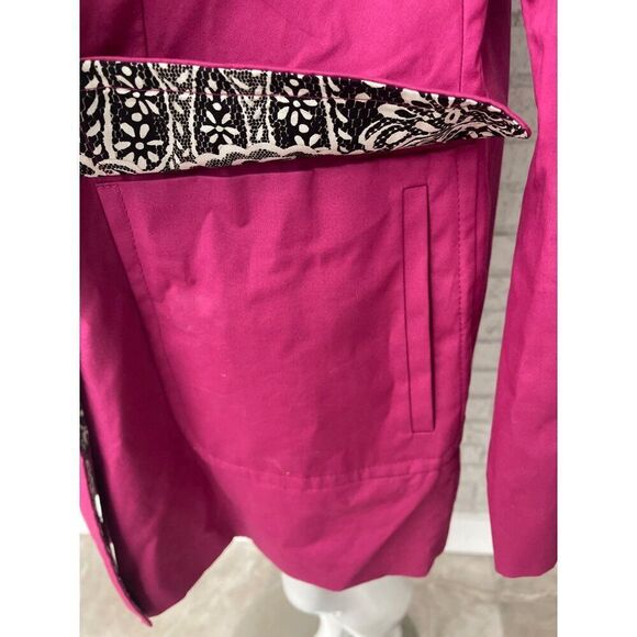 Talbots Women Pink Double Breasted Pea Coat Size 14 - Picture 6 of 12